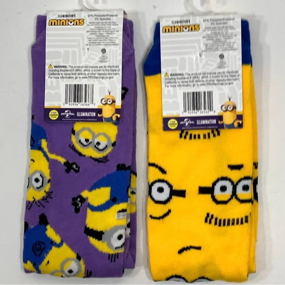 Minions Crew Socks